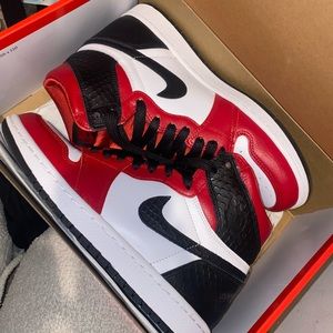 High top Jordan 1s